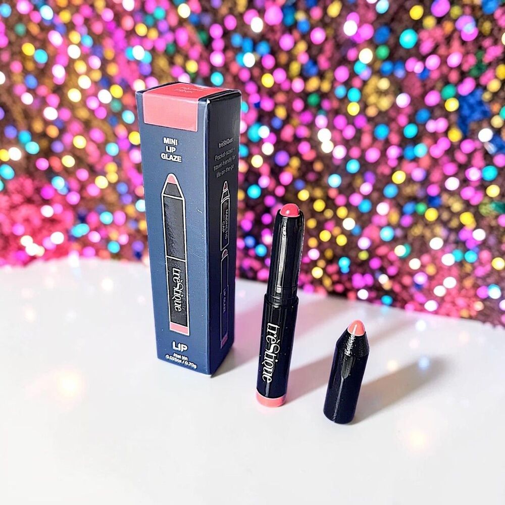Trestique Mini Lip Glaze in Paris Pink 0.025 oz New in Box